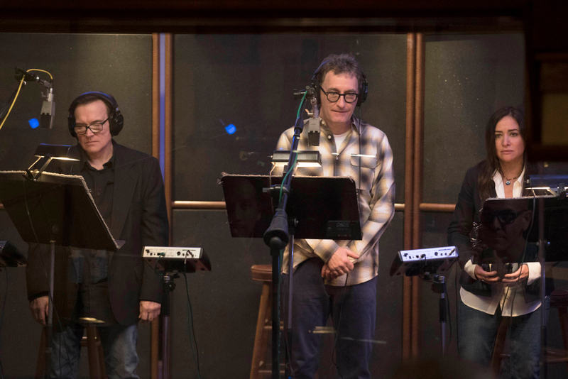 We so rarely get to see Billy West (left) and Tom Kenney (right), that I had to include this. (Photo: Ali Goldstein/FX Networks)